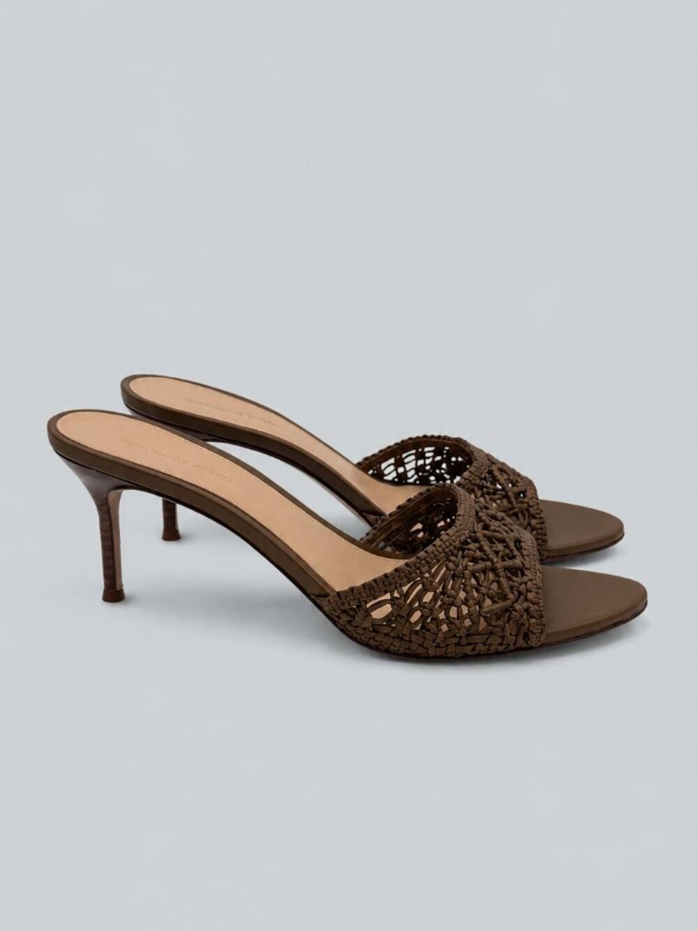 Women's Tia Woven Mules - Chestnut